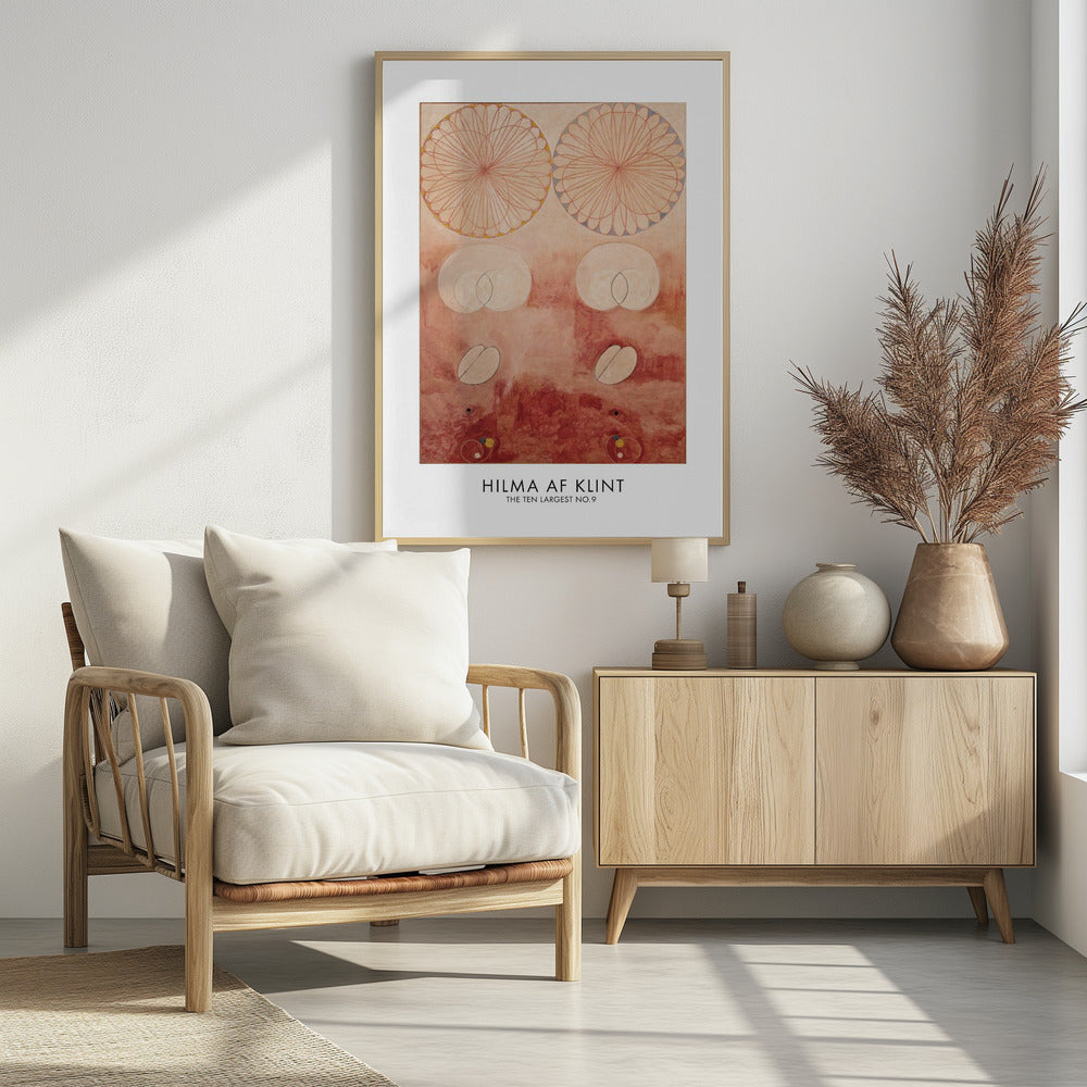 The Ten Largest No.9 Poster - Poster / Art Print - interiör