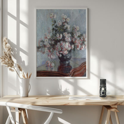 Chrysanthemums - Poster / Art Print - interiör