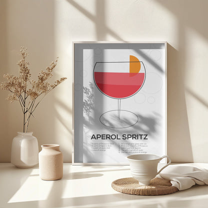 Aperol Spritz - Poster / Art Print - interiör
