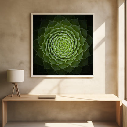 Succulent - Poster / Art Print - interiör