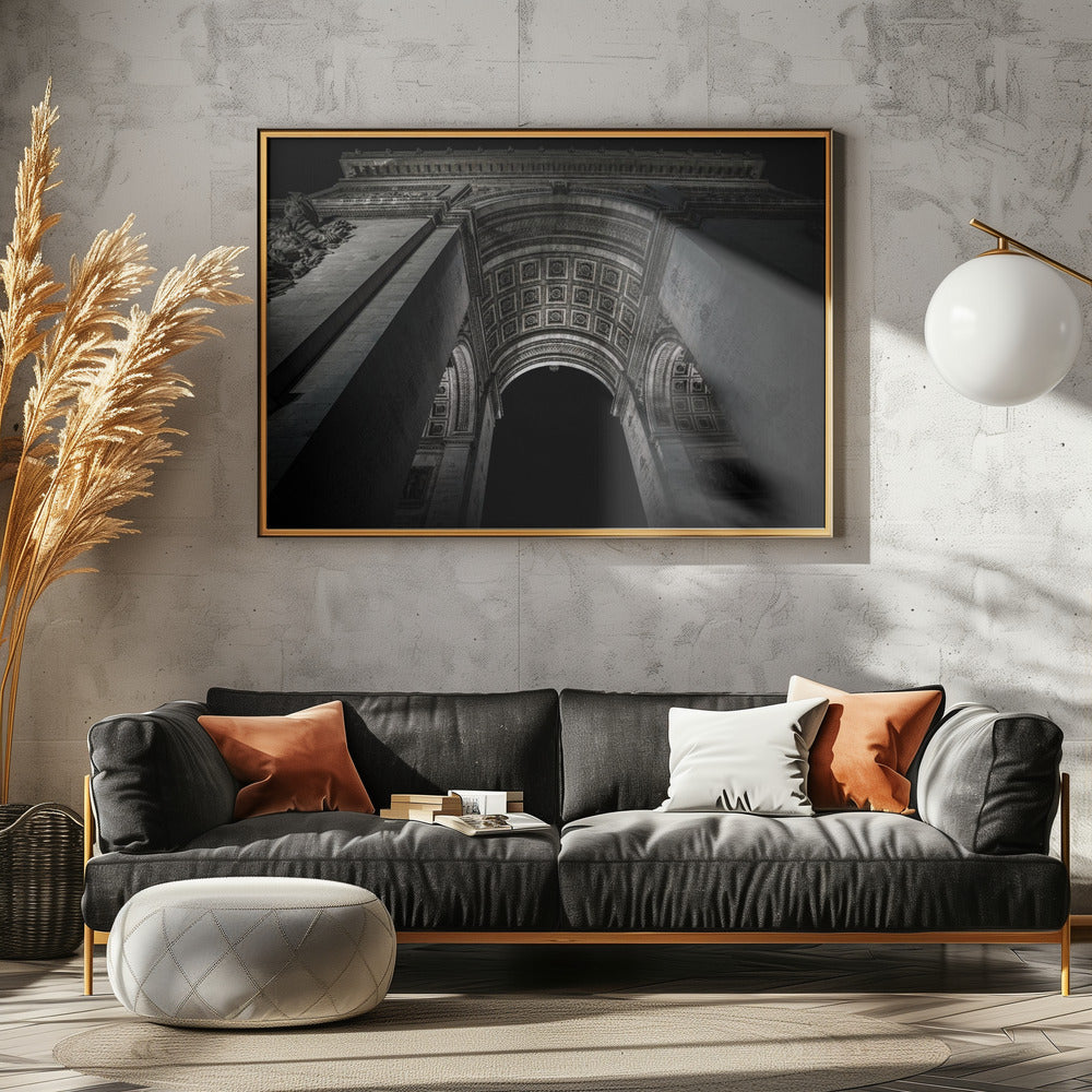 Arc de Triomphe - Poster / Art Print - interiör