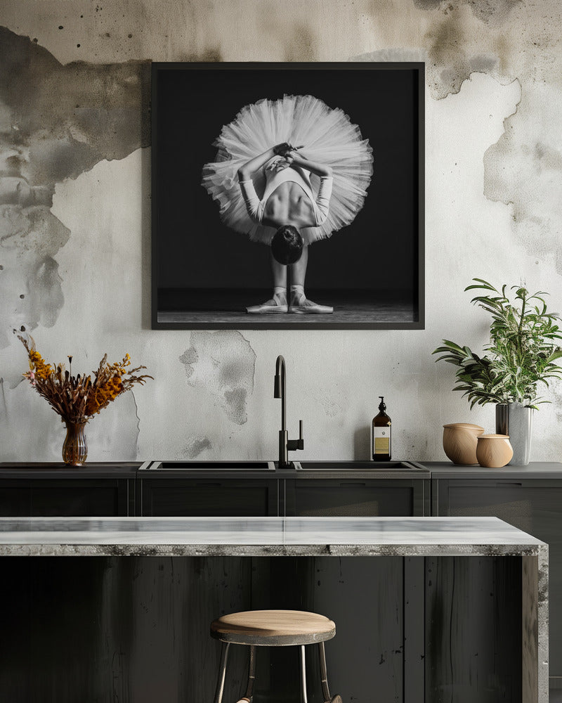 Ballerina at class - Poster / Art Print - interiör
