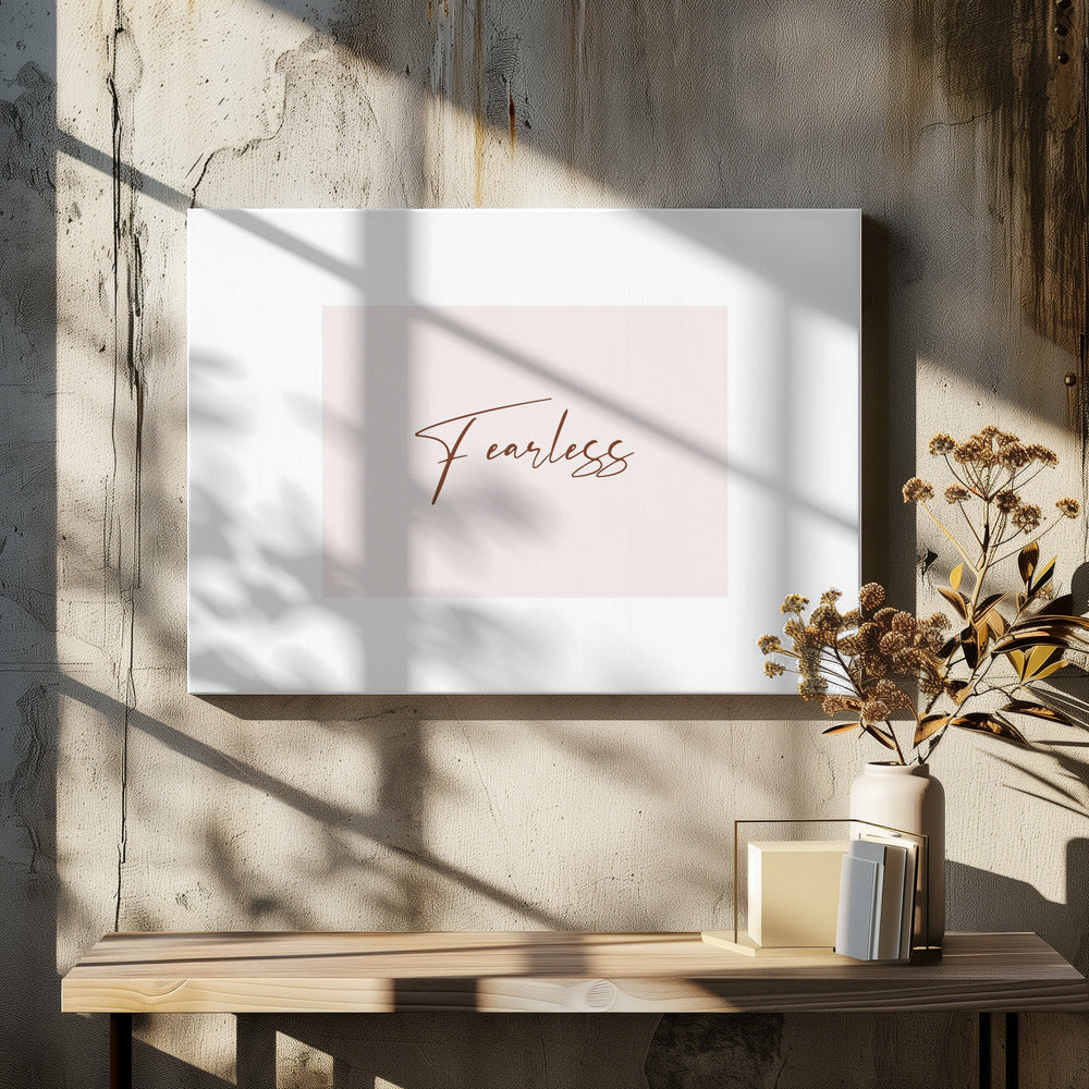 Fearless - Poster / Art Print - interiör