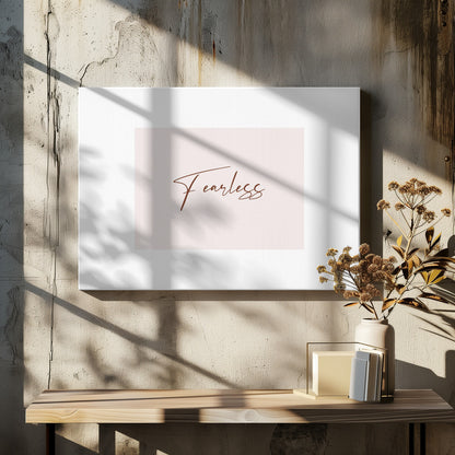 Fearless - Poster / Art Print - interiör