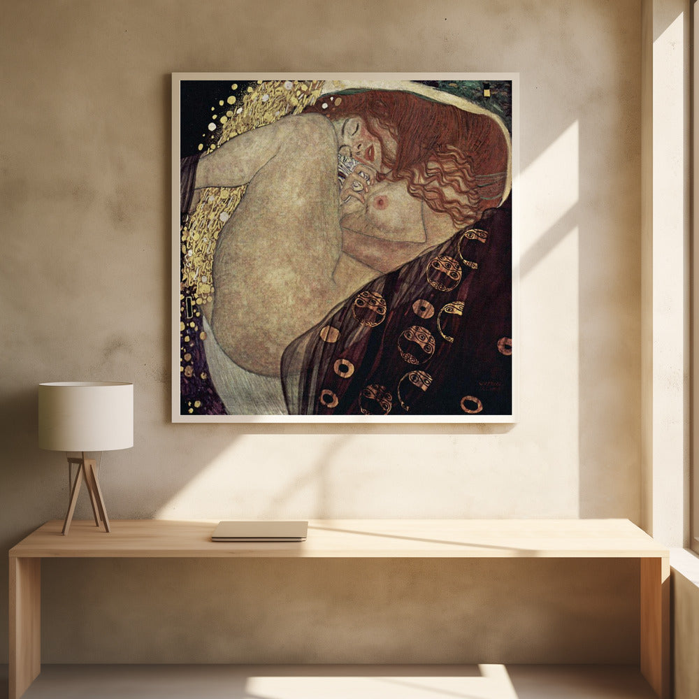 Danae (1907 1908) - Poster / Art Print - interiör