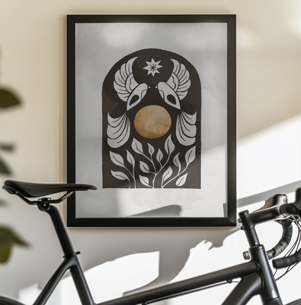 Cosmic Harmony - Poster / Art Print - interiör