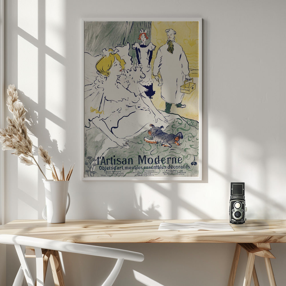 L'artisan Moderne (1896) - Poster / Art Print - interiör