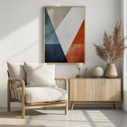 Perfect Geometric Shapes No 3 - Poster / Art Print - interiör