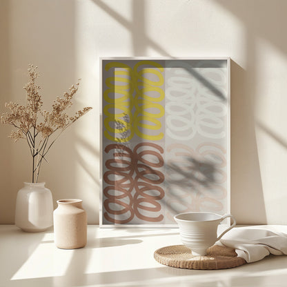 Quadrants of Loops - Poster / Art Print - interiör