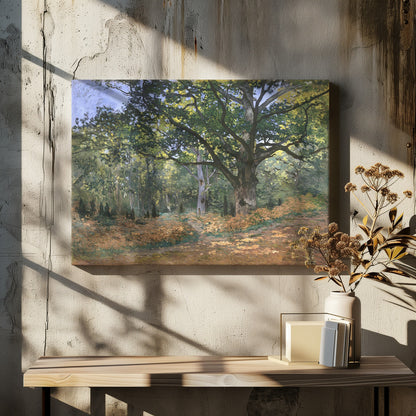The Bodmer Oak, Fontainebleau Forest (1865) By Claude Monet - Poster / Art Print - interiör
