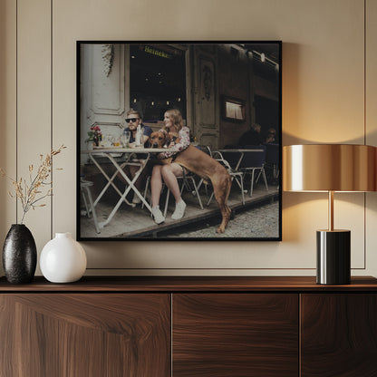 me, you and the dog - Poster / Art Print - interiör