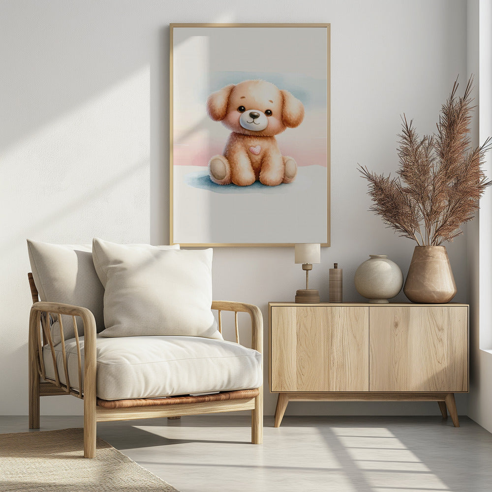 Doggy - Poster / Art Print - interiör
