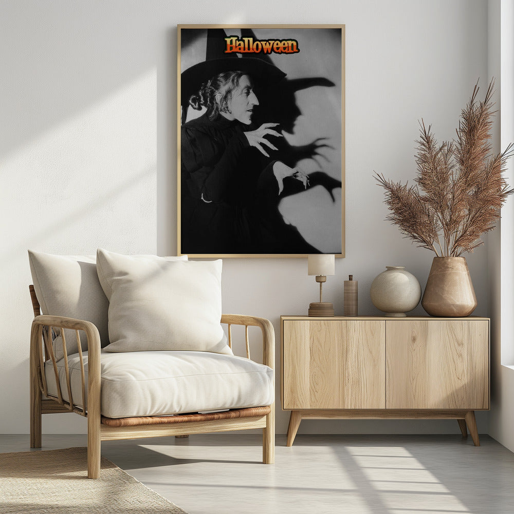 Halloween Collage Photo - Poster / Art Print - interiör