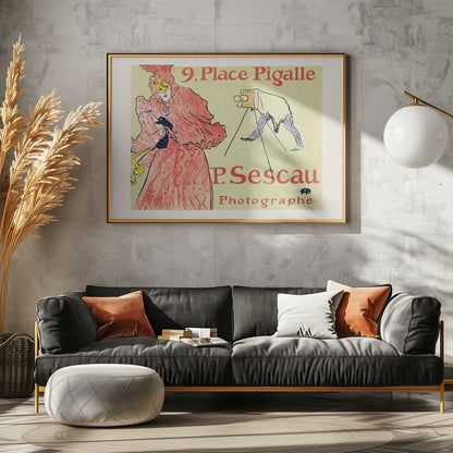 Le Photographe Sescau (1894) - Poster / Art Print - interiör