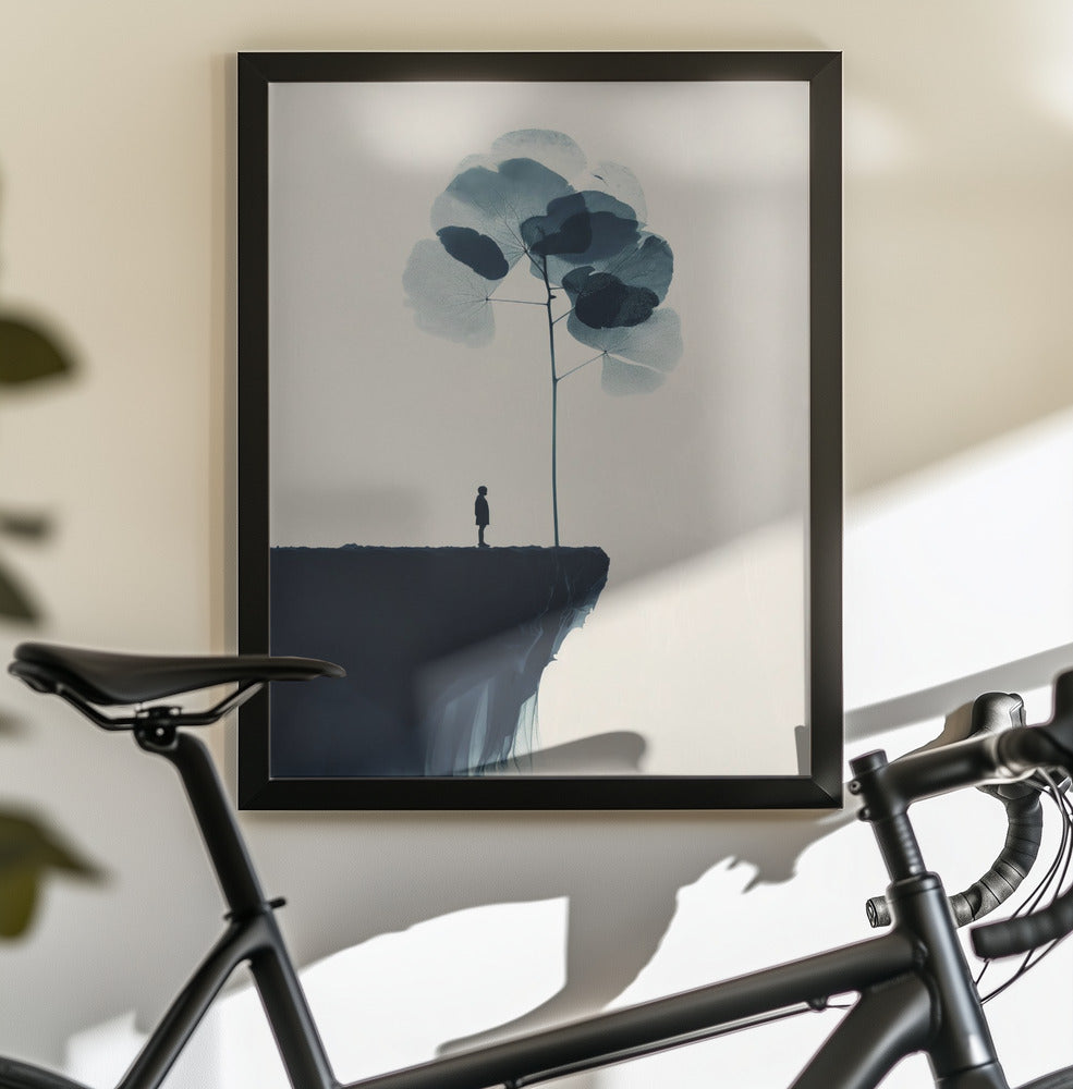 The Edge of the Cliff - Poster / Art Print - interiör