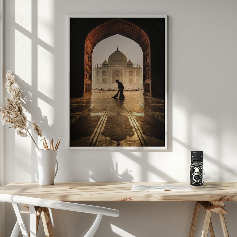 Taj Mahal cleaner - Poster / Art Print - interiör