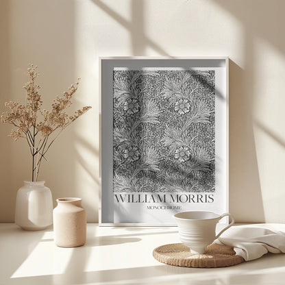 Marigold Monochrome - Poster / Art Print - interiör