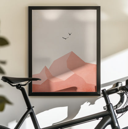 Zugspitze, Eins - Poster / Art Print - interiör