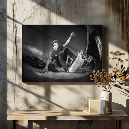 Ellis Ekkart performing... - Poster / Art Print - interiör