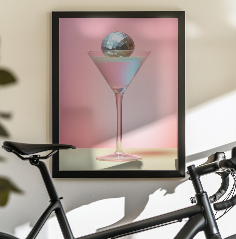 Disco Martini - Poster / Art Print - interiör