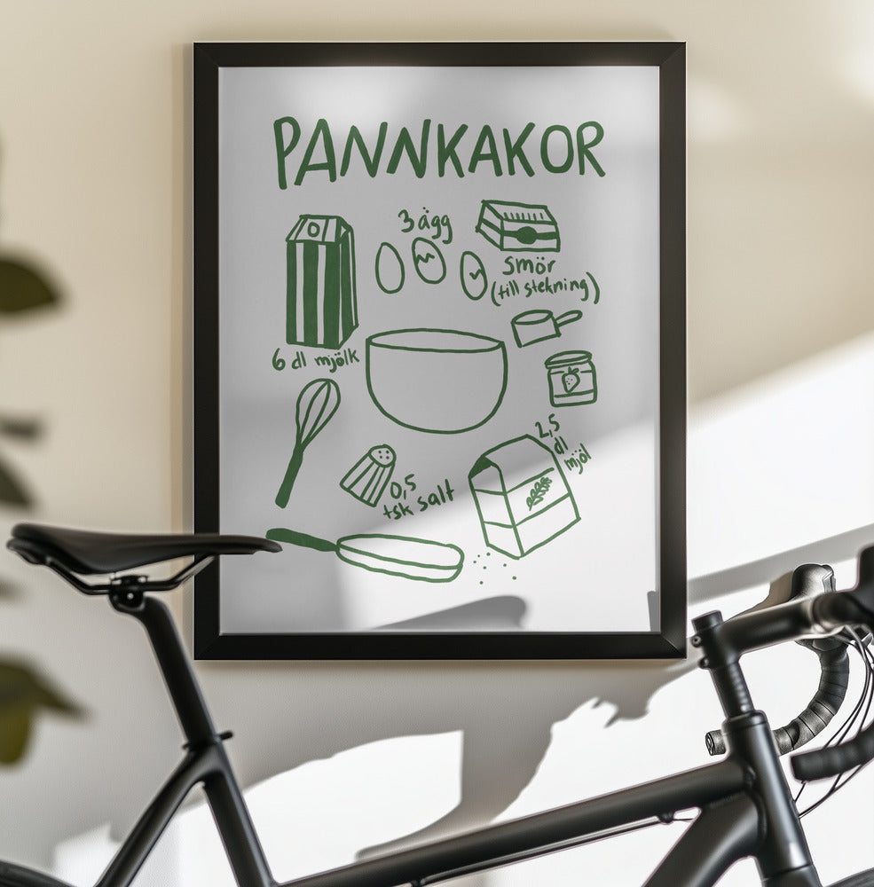 Pannkakor - Poster / Art Print - interiör