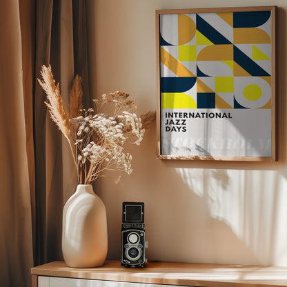 Jazz Days Stockholm - Poster / Art Print - interiör