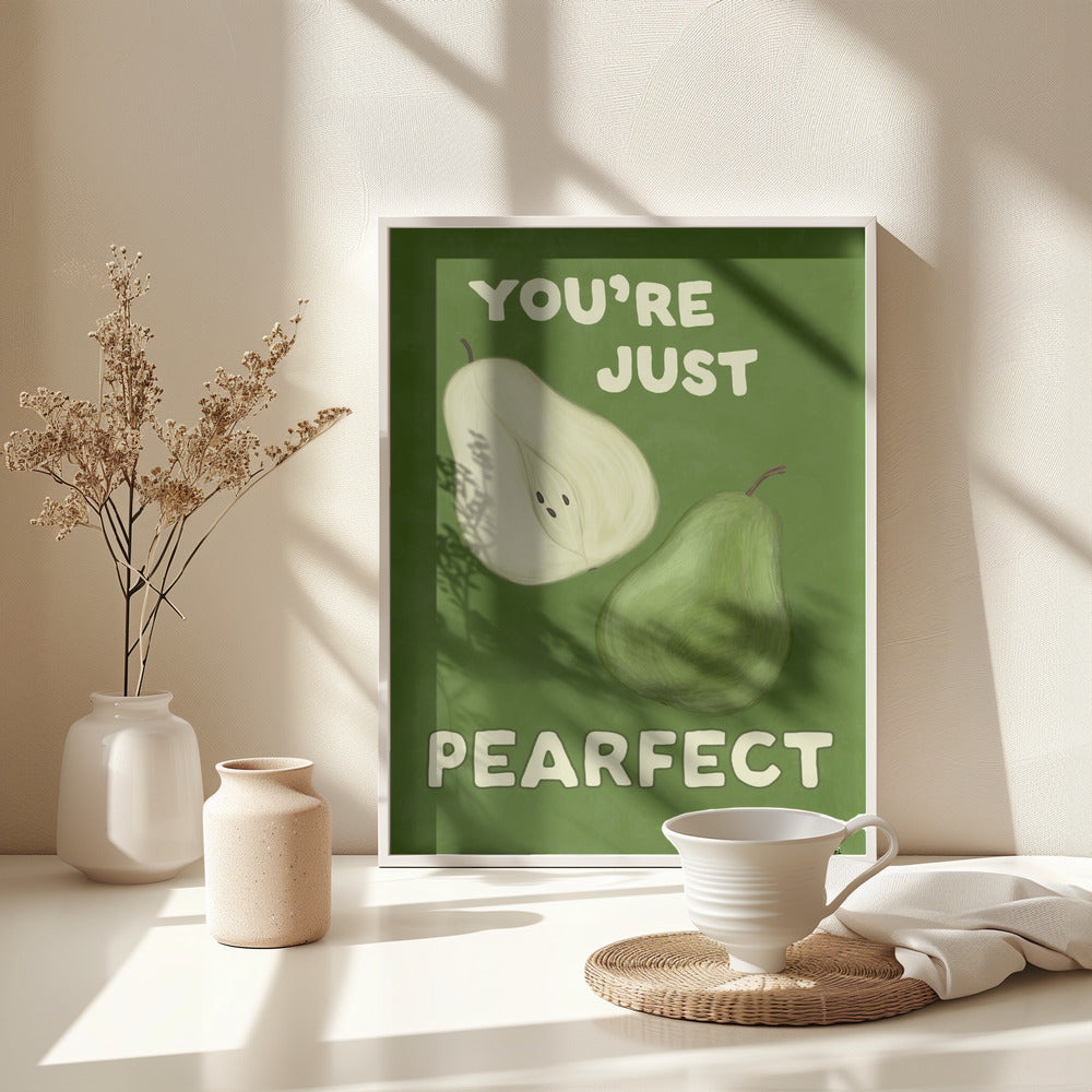 Pearfect - Poster / Art Print - interiör