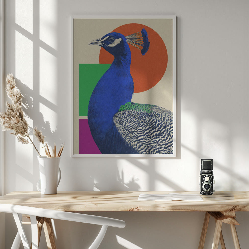 The Peacock - Poster / Art Print - interiör