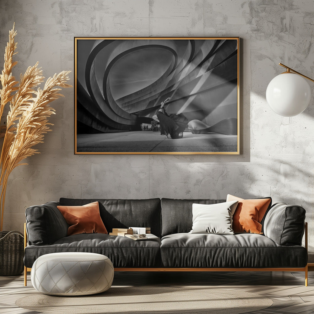 Dance in circles - Poster / Art Print - interiör