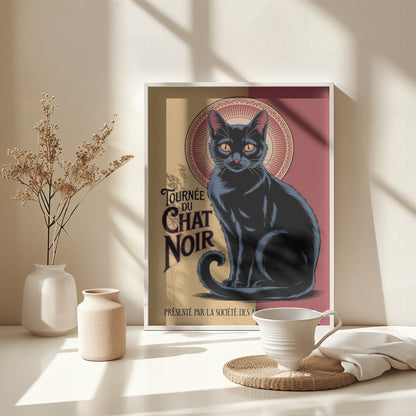 Chat Noir - Poster / Art Print - interiör