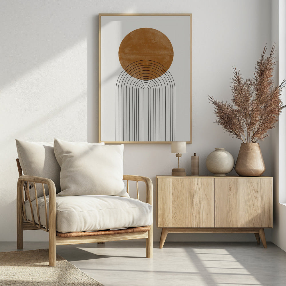 Abstract Flow No2. - Poster / Art Print - interiör
