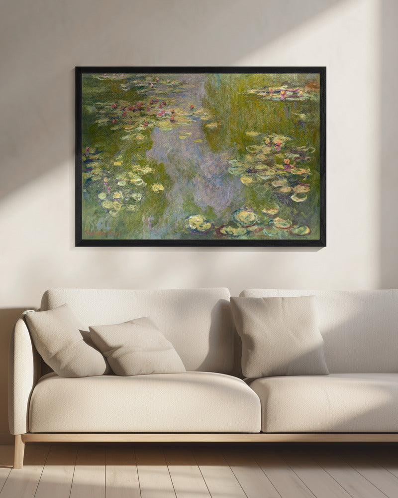 Water Lilies (1919) - Poster / Art Print - interiör