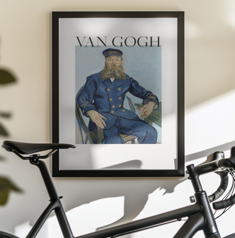 Portrait of the Postman Joseph Roulin (1888) - Poster / Art Print - interiör