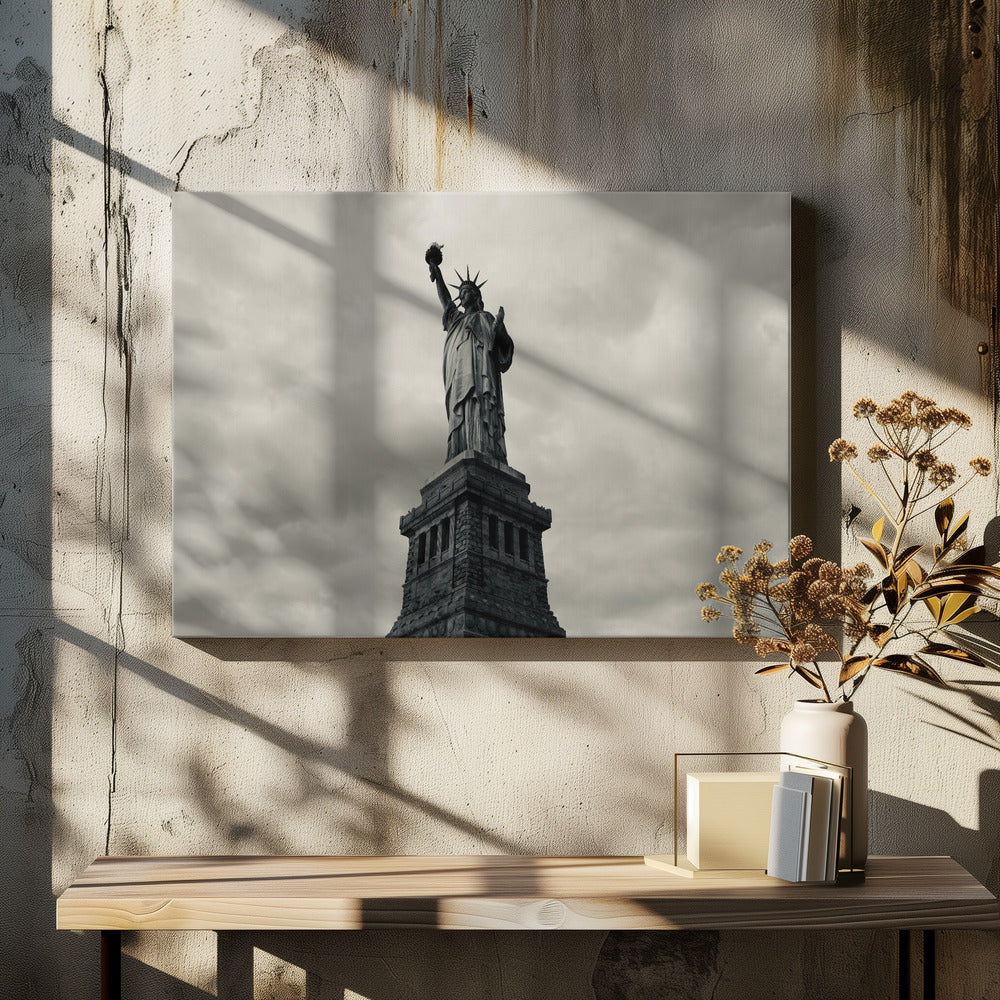 GOD BLESS AMERICA - Poster / Art Print - interiör