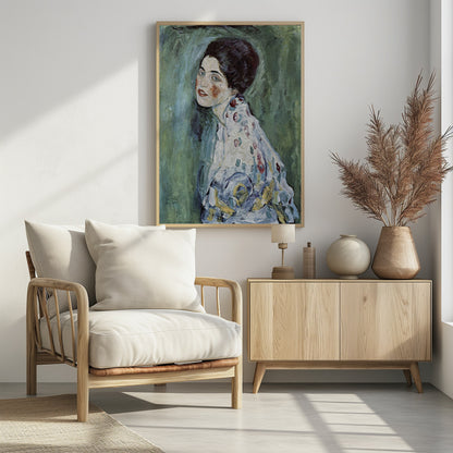 Porträt Einer Dame (1916–1917) - Poster / Art Print - interiör