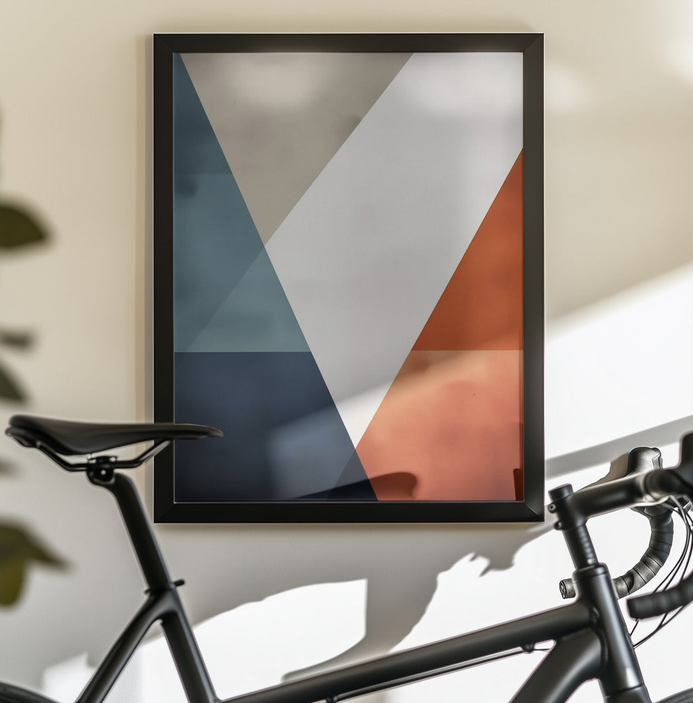 Perfect Geometric Shapes No 3 - Poster / Art Print - interiör