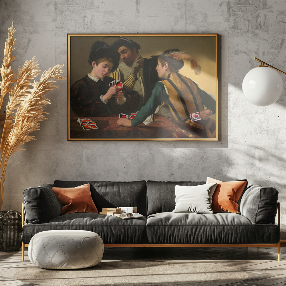 Backside Victory - Poster / Art Print - interiör