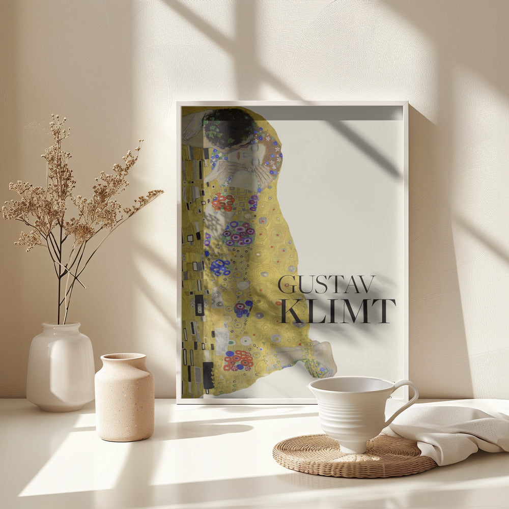The Kiss (1907–1908) Special Poster - Poster / Art Print - interiör