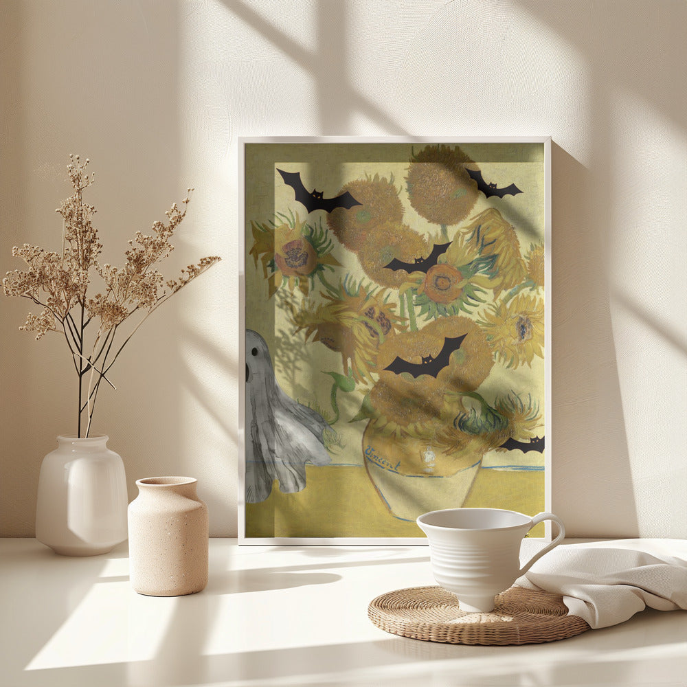 Halloween Flower's Vincent - Poster / Art Print - interiör