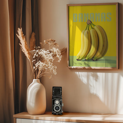 Bananas - Poster / Art Print - interiör