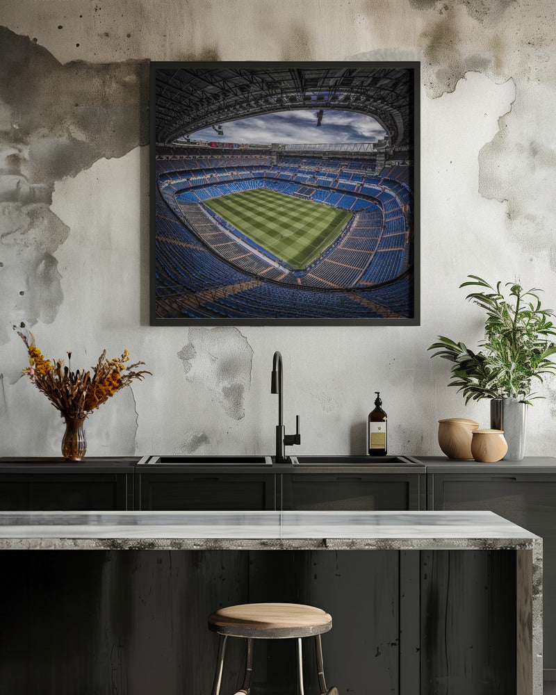 Santiago Bernabéu - Poster / Art Print - interiör