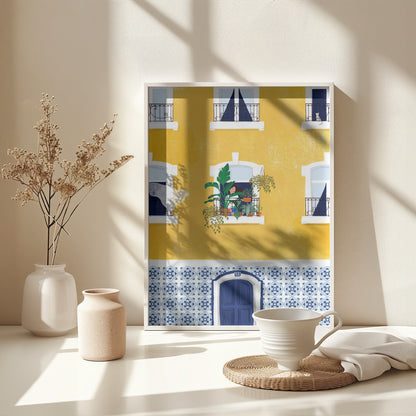 Lisbon - Poster / Art Print - interiör