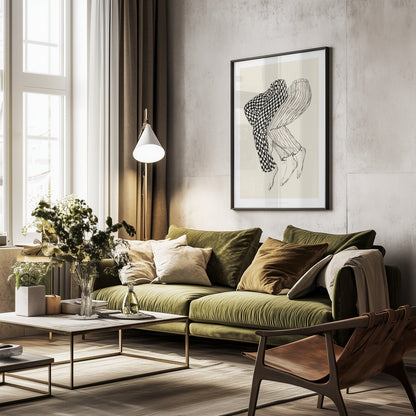 JLR Love 1 - Poster / Art Print - interiör