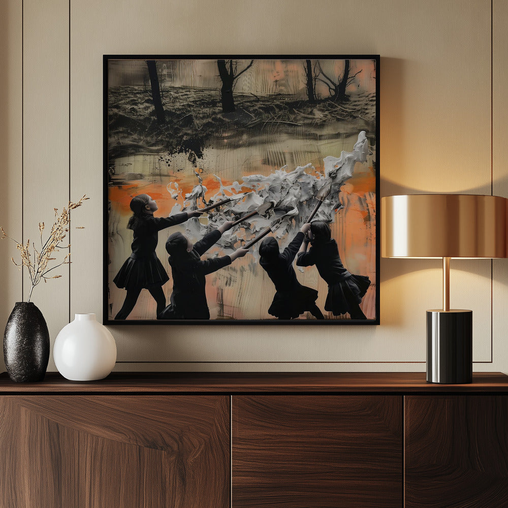 The Witchlings - Poster / Art Print - interiör