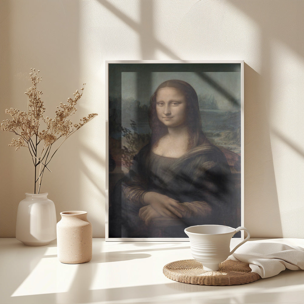 Mona Lisa Del Giocondo 1503–1506 - Poster / Art Print - interiör