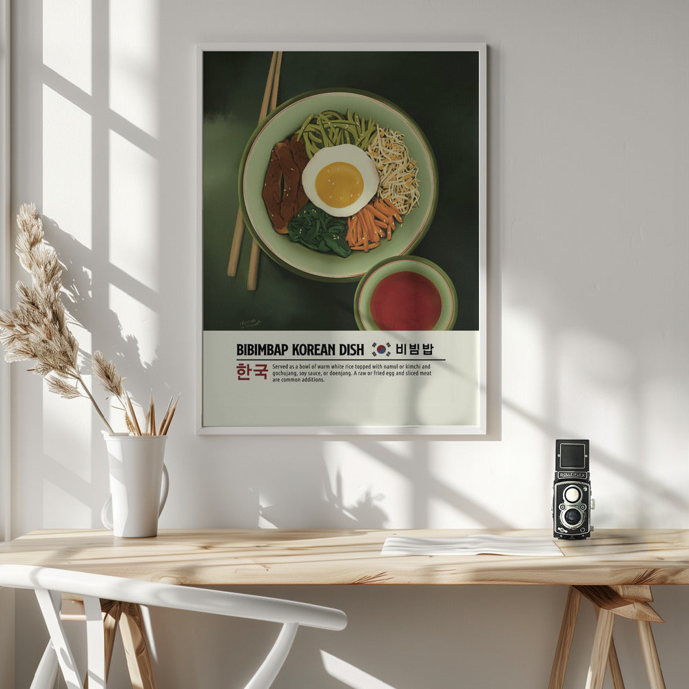 Bibimbap - Poster / Art Print - interiör