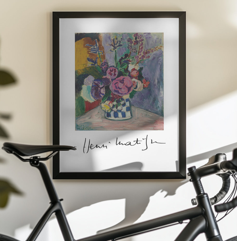 Lles Pivoines - Poster / Art Print - interiör