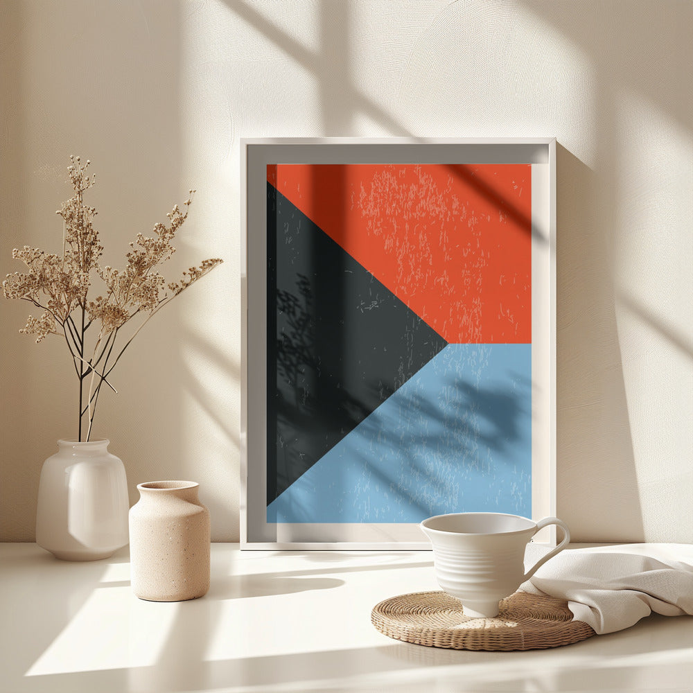 Minimal Abstract Shapes Series #11 - Poster / Art Print - interiör
