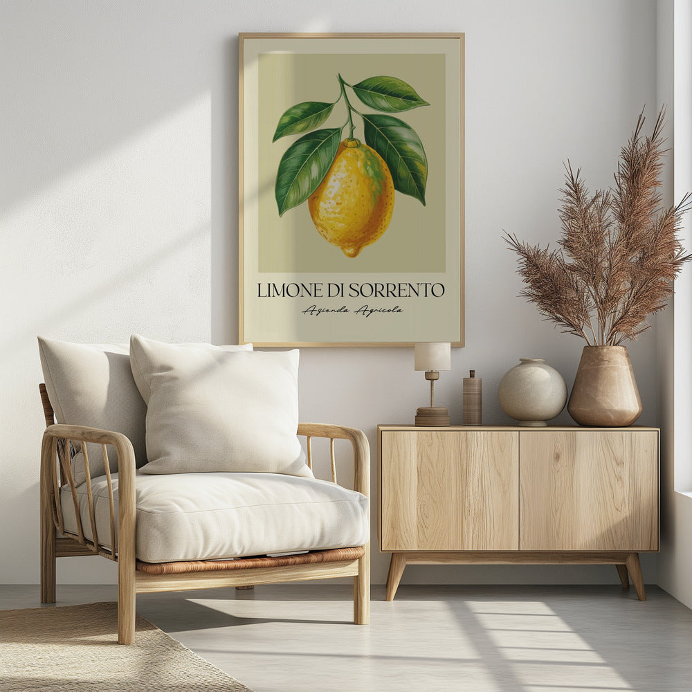 Limone Di Sorrento - Poster / Art Print - interiör