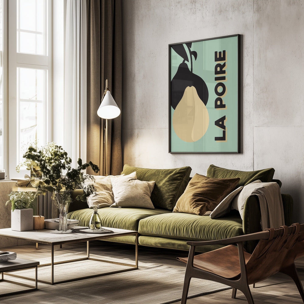 La Poire - Poster / Art Print - interiör